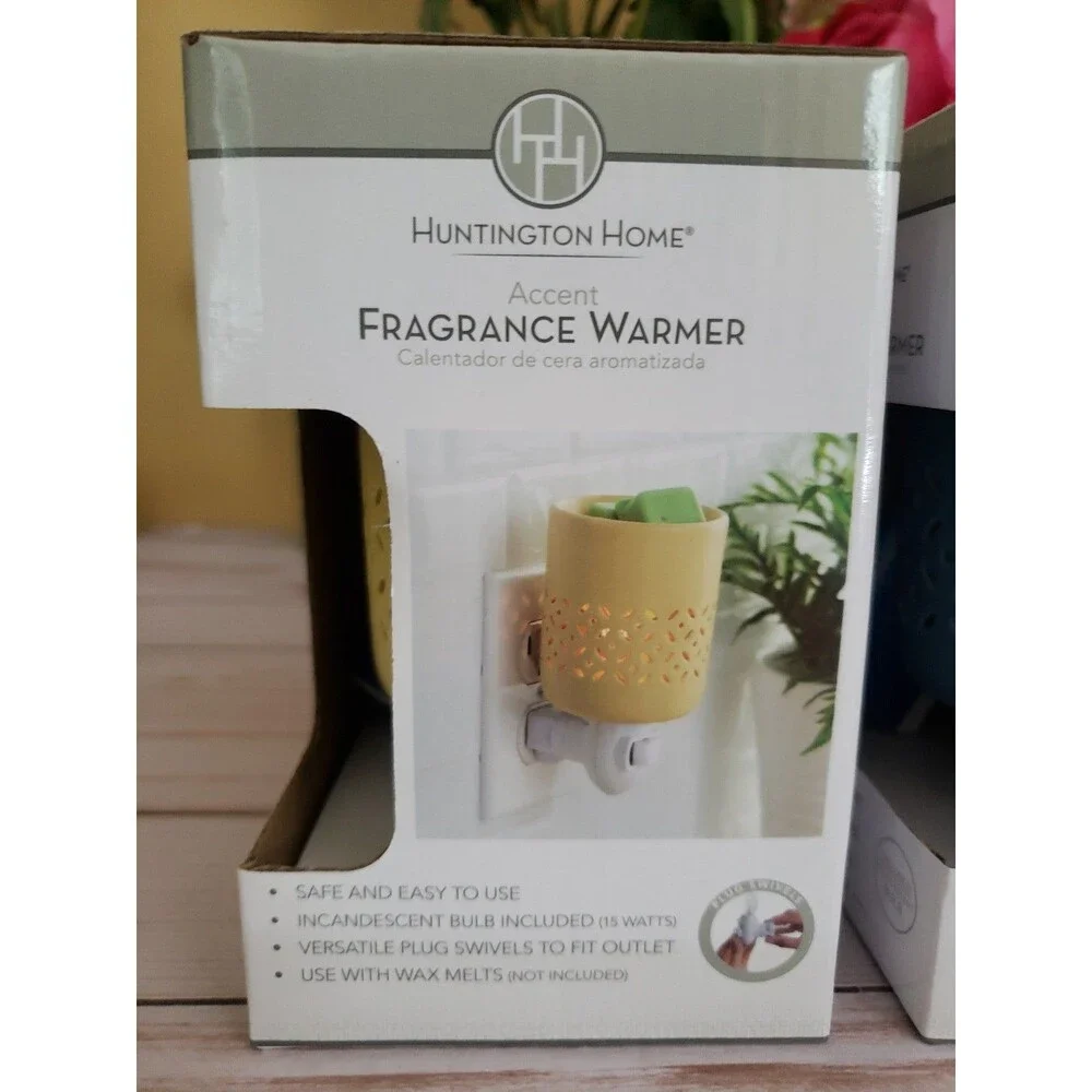 Huntington Home Accent Fragrance Warmers - Set of 2 NWT